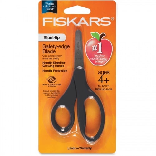 Fiskars 5" Blunt-tip Kids Scissors (1941601063)