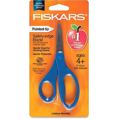 Fiskars 5" Pointed-tip Kids Scissors (FSK1943001068)