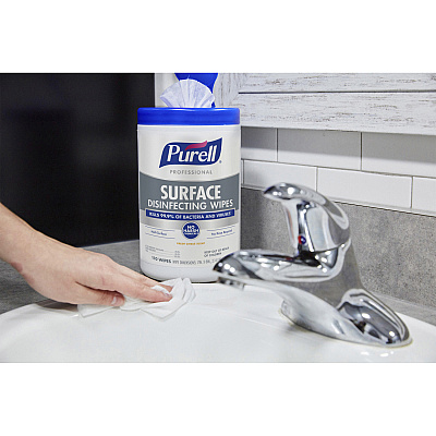 PURELL Professional Surface Disinfecting Wipes (GOJ934206)