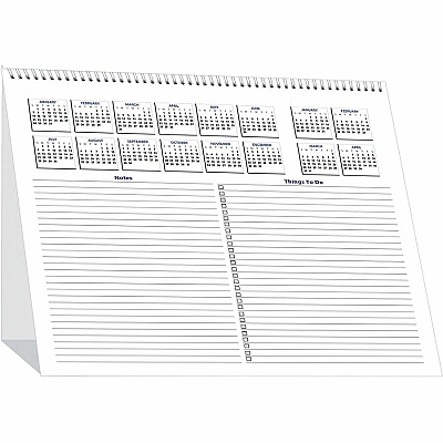 House of Doolittle Recycled Cosmos Tent Calendar, Night Sky Artwork, 6 x 6, White/Multicolor Sheets, 12-Month (Jan to Dec): 2026 (3639)