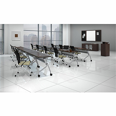 Safco Flip-N-Go Rectangular Training Table (LF2460TSLDCM)