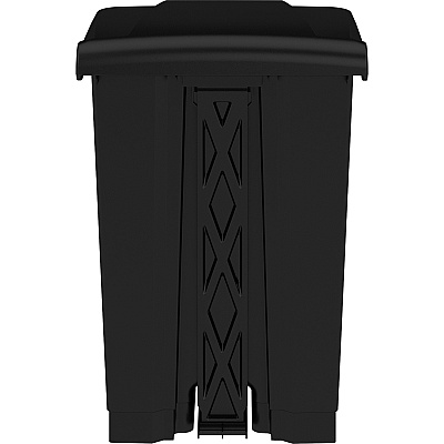 Safco Plastic Step-on Waste Receptacle (SAF9925BL)