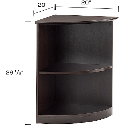 Safco Medina Mocha Laminate Office Unit (MVBQ2LDC)