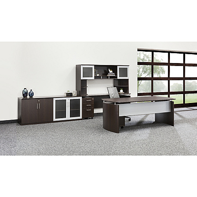 Safco Medina Mocha Laminate Office Unit (MVLCLDC)