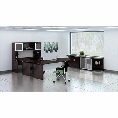 Safco Medina Mocha Laminate Office Unit (MNEXTLLDC)