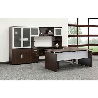 Safco Medina Mocha Laminate Office Unit (MNDS72LDC)