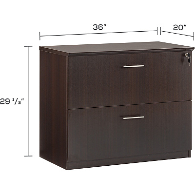 Safco Medina Mocha Laminate Office Unit (MVLFLDC)