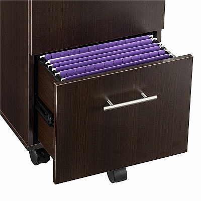 Safco Medina Laminate Mobile File/File Pedestal (MNFFLDC)