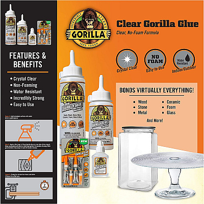 Gorilla Glue Glue Glue Gorilla Glue Glue Clear Glue (GOR4500102)