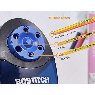Bostitch QuietSharp? Antimicrobial Classroom Electric Pencil Sharpener (BOSEPS10HCAM)