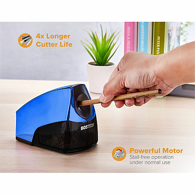 Bostitch Personal Electric Pencil Sharpener (BOSEPS4BLUEM)