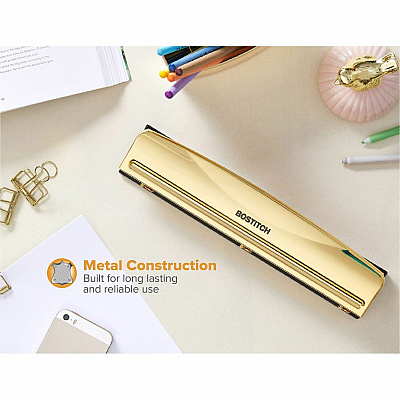 Bostitch 3-hole Punch (BOSHP12GOLD)