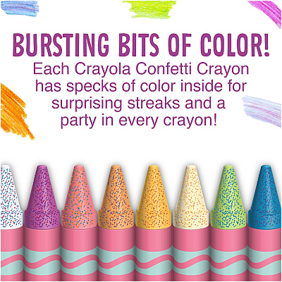 Crayola Confetti Crayons (CYO523407)