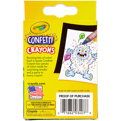 Crayola Confetti Crayons (CYO523407)