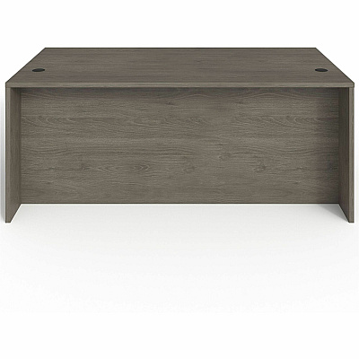 Lorell Prominence 2.0 3/4 Double-Pedestal Desk (PD3672QDPGE)
