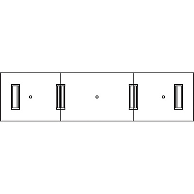 Lorell Prominence 2.0 Modular Table Base with Door (LLRPLB24GE)