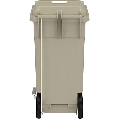 Safco 32 Gallon Plastic Step-On Receptacle (SAF9926TN)