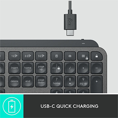 Logitech MX Keys for Business (Graphite) - Brown Box (LOG920010116)