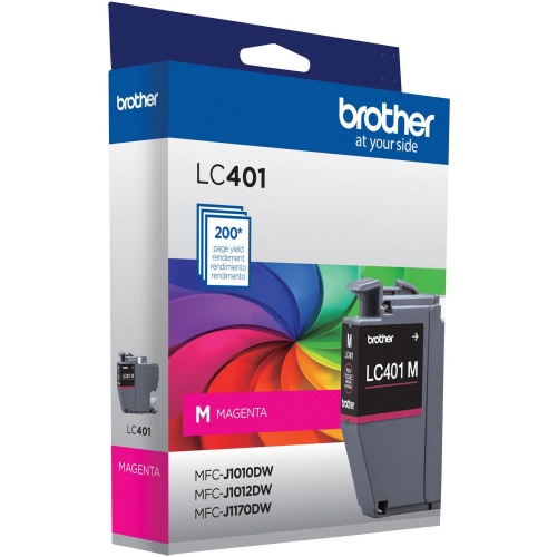 Brother LC401MS Original Standard Yield Inkjet Ink Cartridge - Single Pack - Magenta - 1 Pack