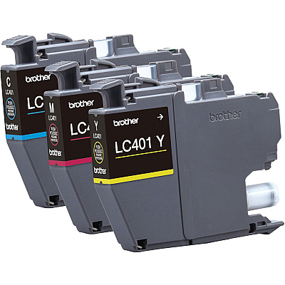 Brother LC4013PKS Original Standard Yield Inkjet Ink Cartridge - CMY - 3 / Pack