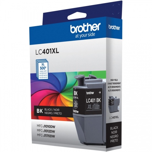Brother LC401XLBKS Original High Yield Inkjet Ink Cartridge - Single Pack - Black - 1 Pack