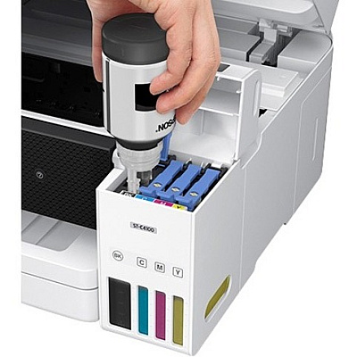 Epson WorkForce ST-C4100 Wireless Inkjet Multifunction Printer - Color (EPSC11CJ60203)