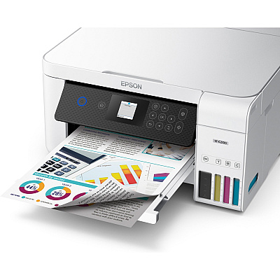 Epson WorkForce ST-C2100 Wireless Inkjet Multifunction Printer - Color (C11CJ63203)