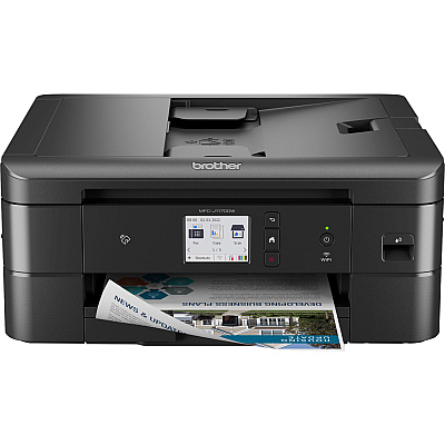 Brother MFC MFC-J1170DW Inkjet Multifunction Printer-Color-Copier/Fax/Scanner-17 ppm Mono/16.5 ppm Color Print-6000x1200 dpi Print-Automatic Duplex Print-150 sheets Input-Color Flatbed Scanner-1200 dpi Optical Scan-Color Fax-Wireless LAN