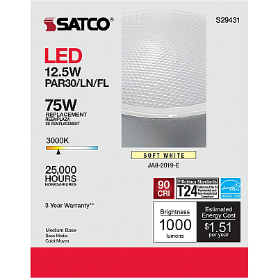 Satco PAR 30 LN LED Bulb (SDNS29431)