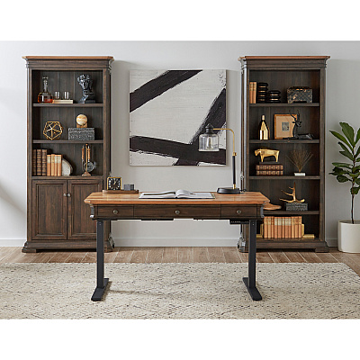 Martin Sonoma Sit/Stand Desktop, Power Center Sold with 384B (IMSA384T)
