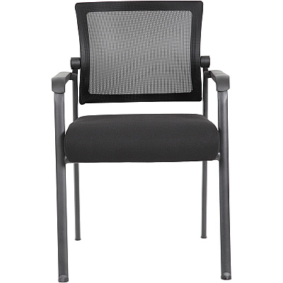 BOSS Mesh 4-Legged Guest Chair (B6889BK)