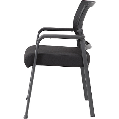 BOSS Mesh 4-Legged Guest Chair (B6889BK)