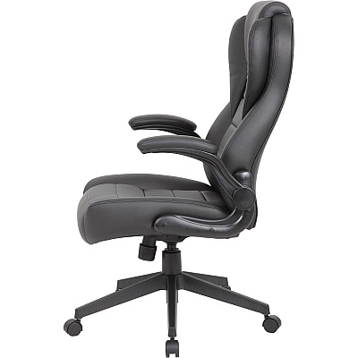 BOSS Executive LeatherPlus Chair (B8551BK)