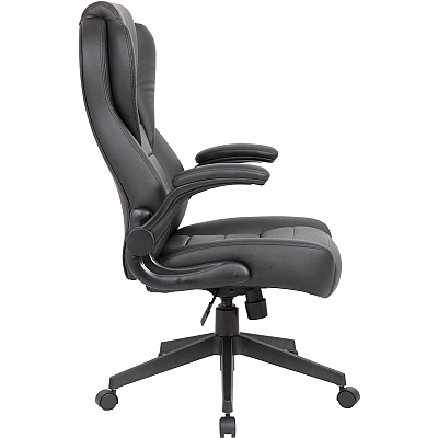 BOSS Executive LeatherPlus Chair (B8551BK)
