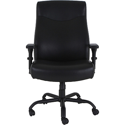 Lorell Big & Tall Executive High-Back Chair With Adjustable Arms (LLR48846)
