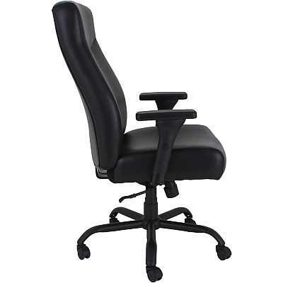 Lorell Big & Tall Executive High-Back Chair With Adjustable Arms (LLR48846)