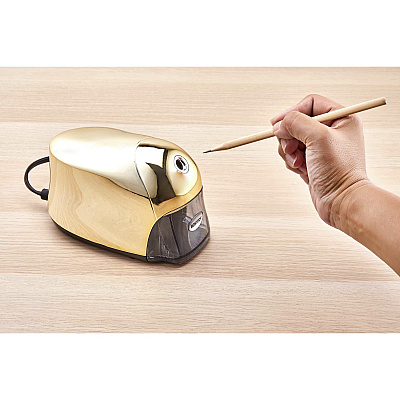 Bostitch QuietSharp Executive Pencil Sharpener (BOSEPS8GOLD)