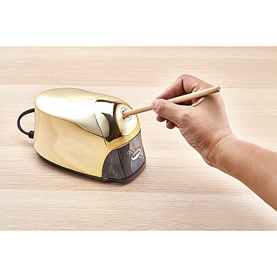Bostitch QuietSharp Executive Pencil Sharpener (BOSEPS8GOLD)