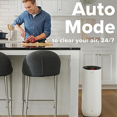 Filtrete Smart Room Air Purifier FAP-ST02, Large Room, White (MMMFAPST02N)