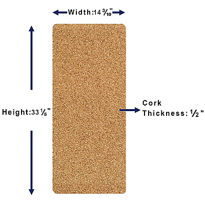 Lorell Do-it-Yourself Frameless Corkboard (LLR18327)