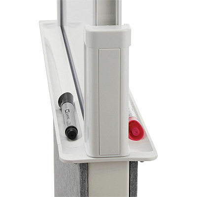 Quartet Agile Easel with Glass Dry-Erase Board (QRTQ293066W)