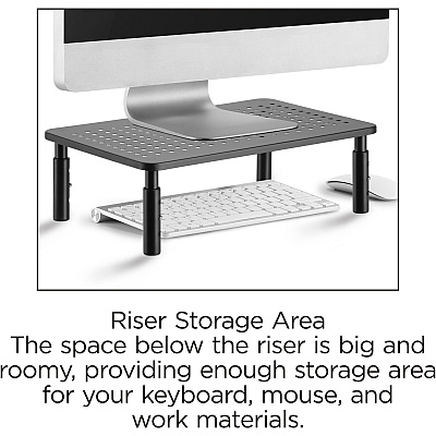 Lorell Height-Adjustable Device Stand (LLR18329)
