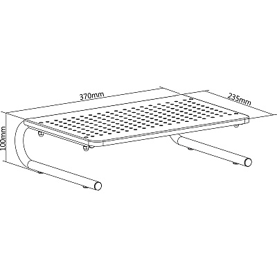 Lorell Monitor/Laptop Stand (LLR18330)