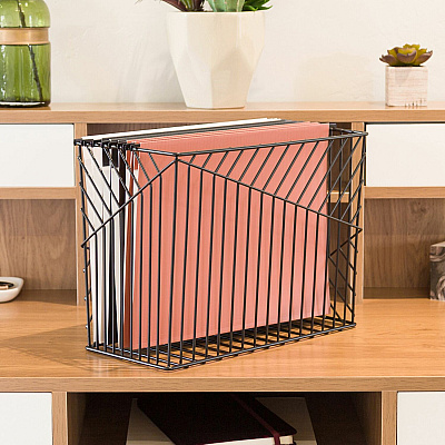U Brands Vena Desk Organization Collection Hanging File Basket (UBR3836U0206)