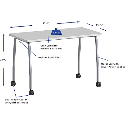 Lorell Training Table (LLR60847)