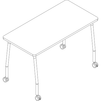 Lorell Training Table (LLR60845)
