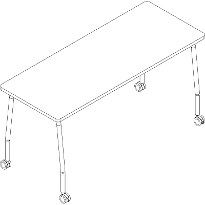 Lorell Training Table (LLR60846)