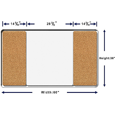 Lorell Mounting Frame for Whiteboard - Silver (LLR18321)