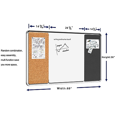 Lorell Mounting Frame for Whiteboard - Silver (LLR18321)