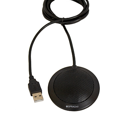 Spracht Wired Microphone - Black (MIC2010)